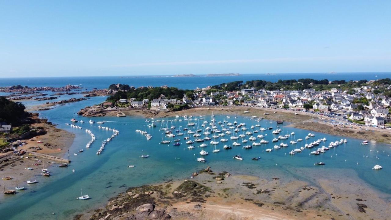L'Albatros Hotell Perros-Guirec Exteriör bild