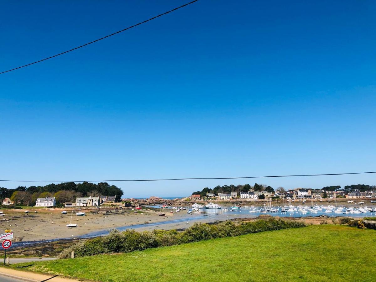 L'Albatros Hotell Perros-Guirec Exteriör bild