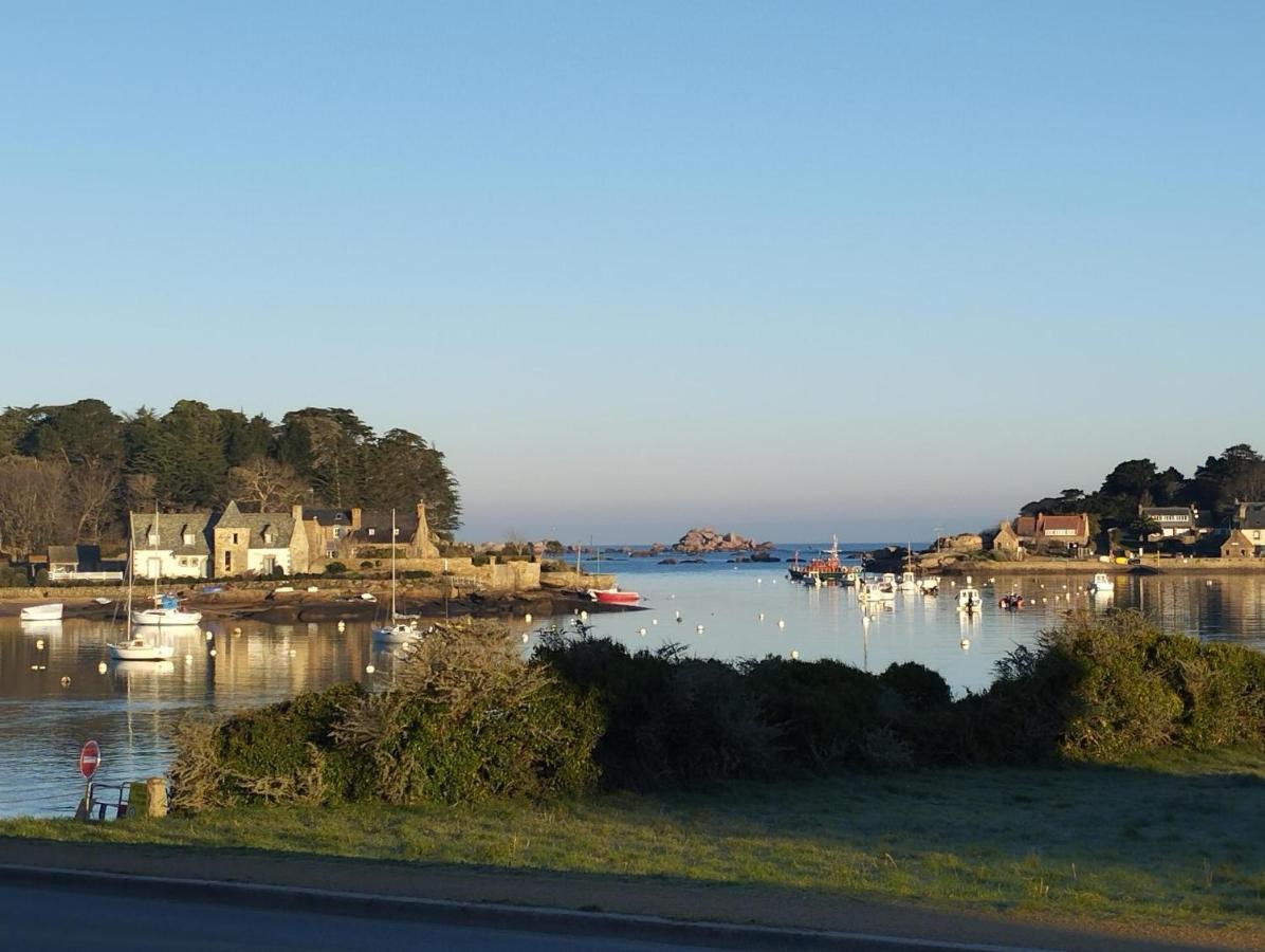 L'Albatros Hotell Perros-Guirec Exteriör bild