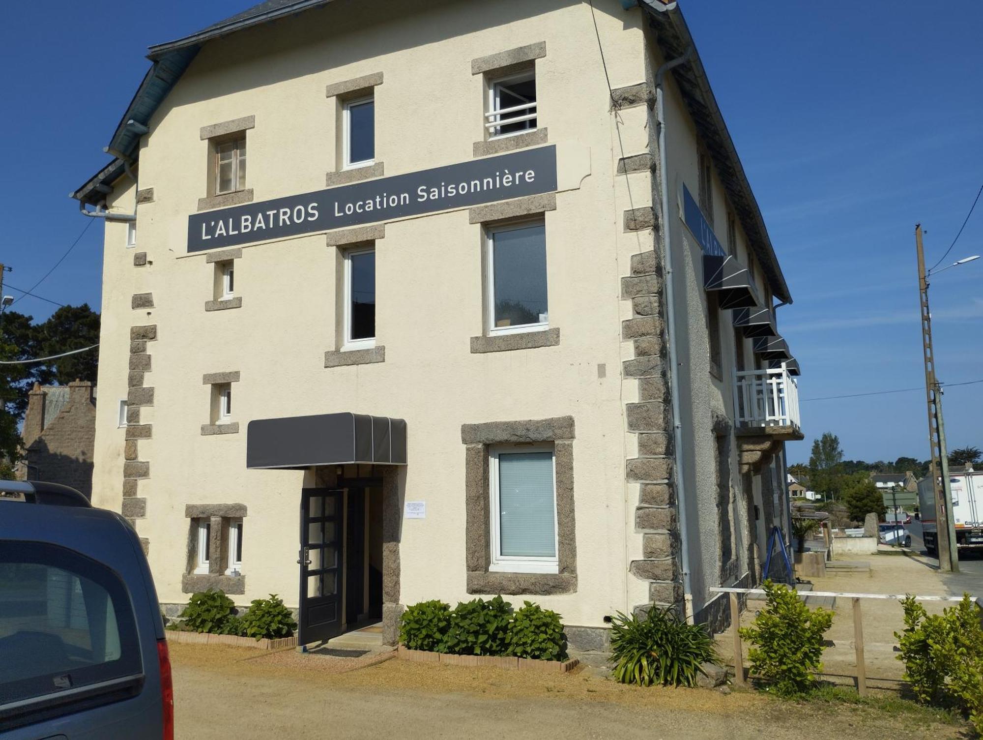L'Albatros Hotell Perros-Guirec Exteriör bild